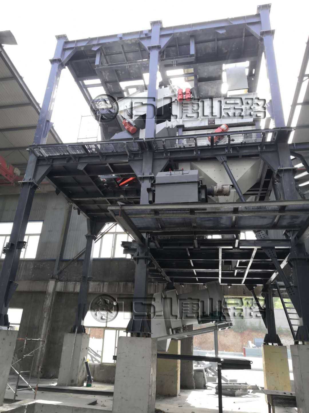 山東騰建時(shí)產(chǎn)100噸制砂生產(chǎn)線(xiàn)（在建）