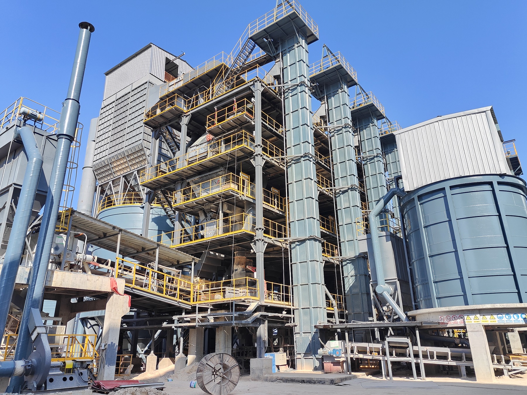 唐山金路v8干式整形砂石同出系統(tǒng)，新型立體化砂石生產(chǎn)模式