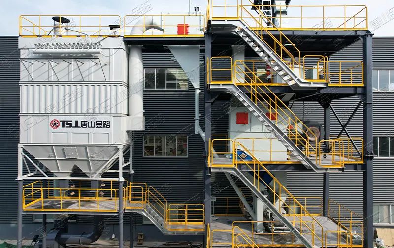 浙江干法制砂樓項(xiàng)目安裝飛快，馬上完工！